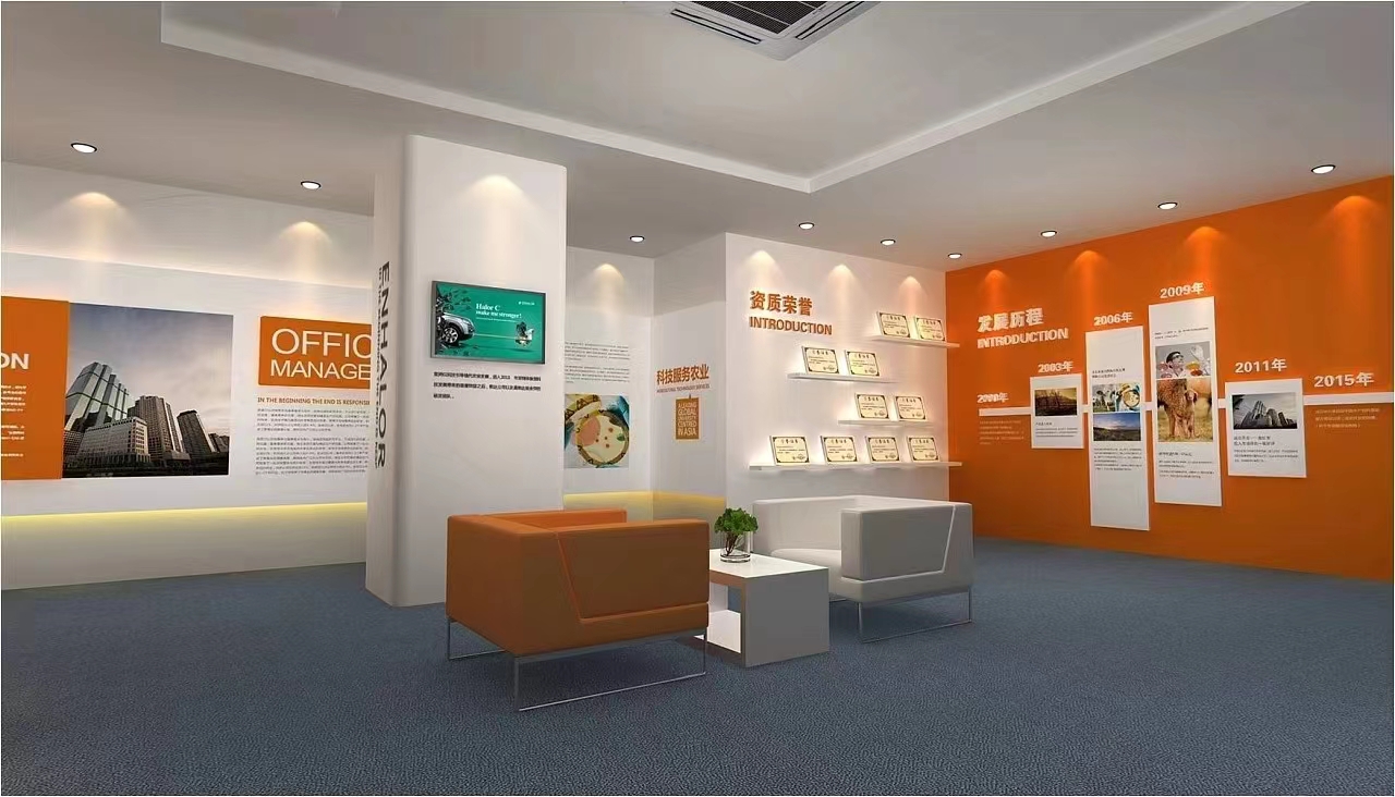 九江参展广告展架印刷展会布置设计